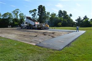 Eskie Park - Basketball court project - 2016