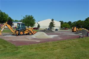 Eskie Park - Basketball court project - 2016