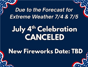 July 4 Cancelled
