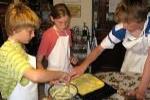 Kids Cooking Omelets